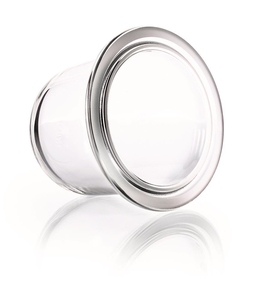 Flat flange reaction vial, DURAN®,, with groove, 500 ml, 1 unit(s)