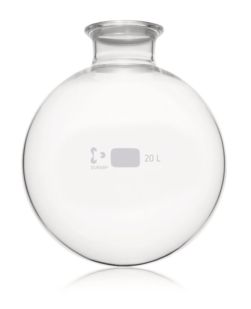 FF round bottom flask, DURAN®, DN100,, with groove, 20,000 ml, 1 unit(s)
