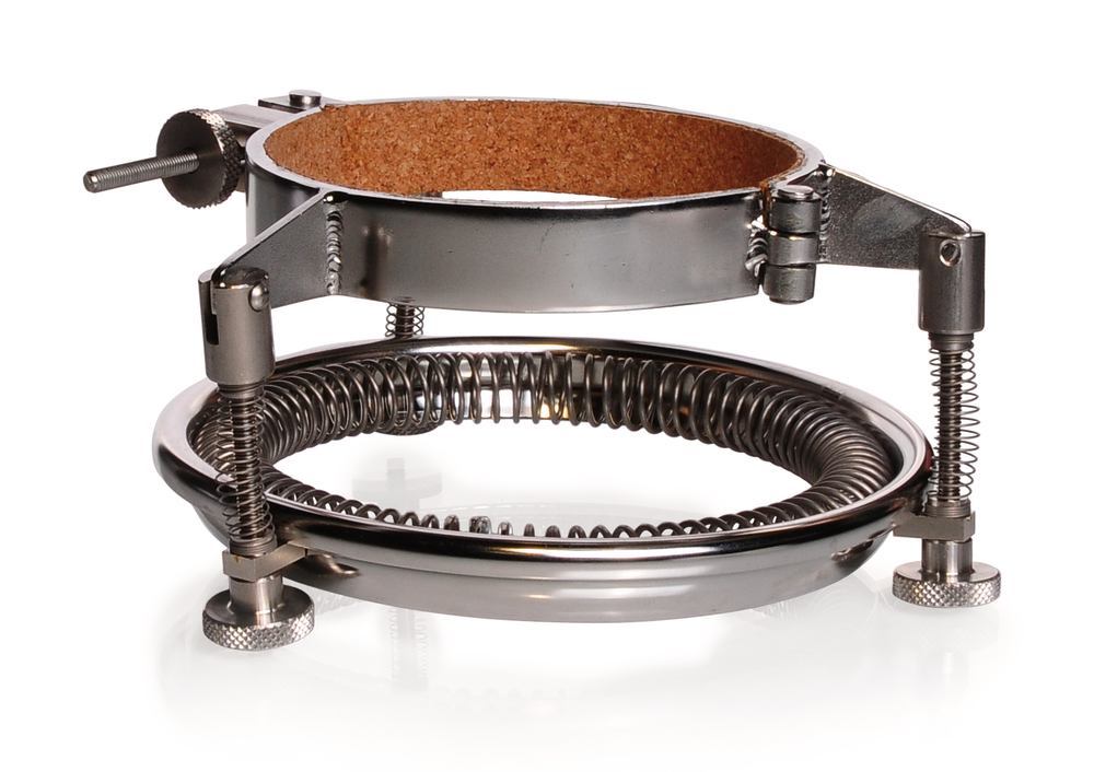 Holder for flat flange vessels, DN100, chrome-nickel-steel, 1 unit(s)