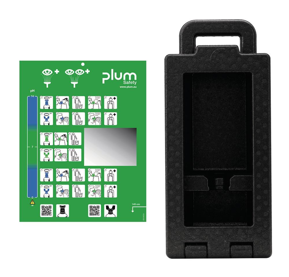 Plum iBox 1 without contents, can hold 1 eye wash bottle, 1 unit(s)