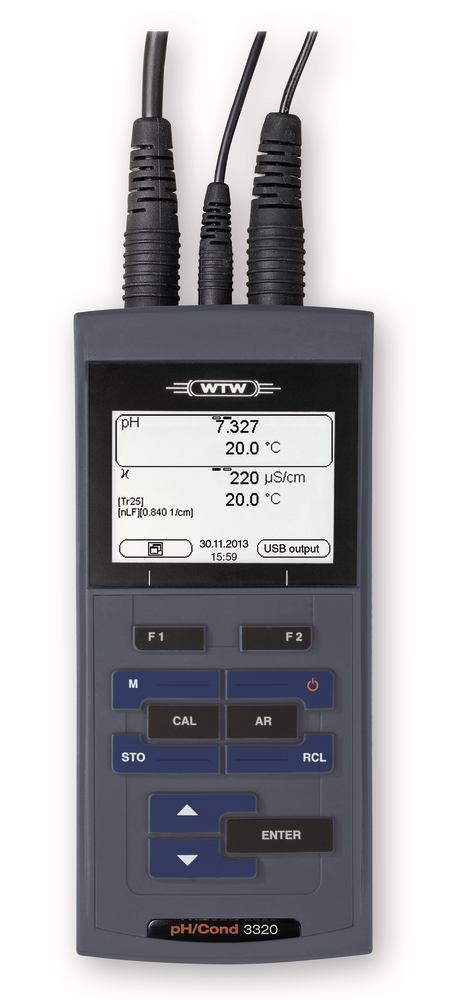 Combi hand-held measuring device, pH/Cond 3320 basic, 1 unit(s)