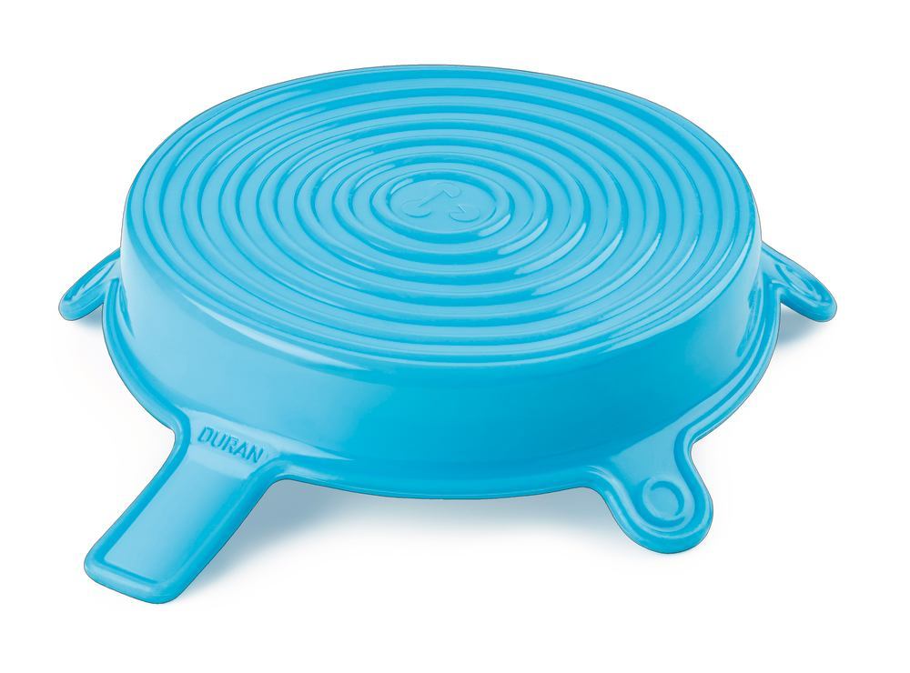DURAN® silicone lid, Cyan, XL, Ø 102-120 mm, 1 unit(s)