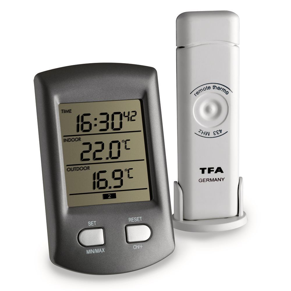 Rem. thermom. Ratio, wireless up to 100m, -40 - +65°C