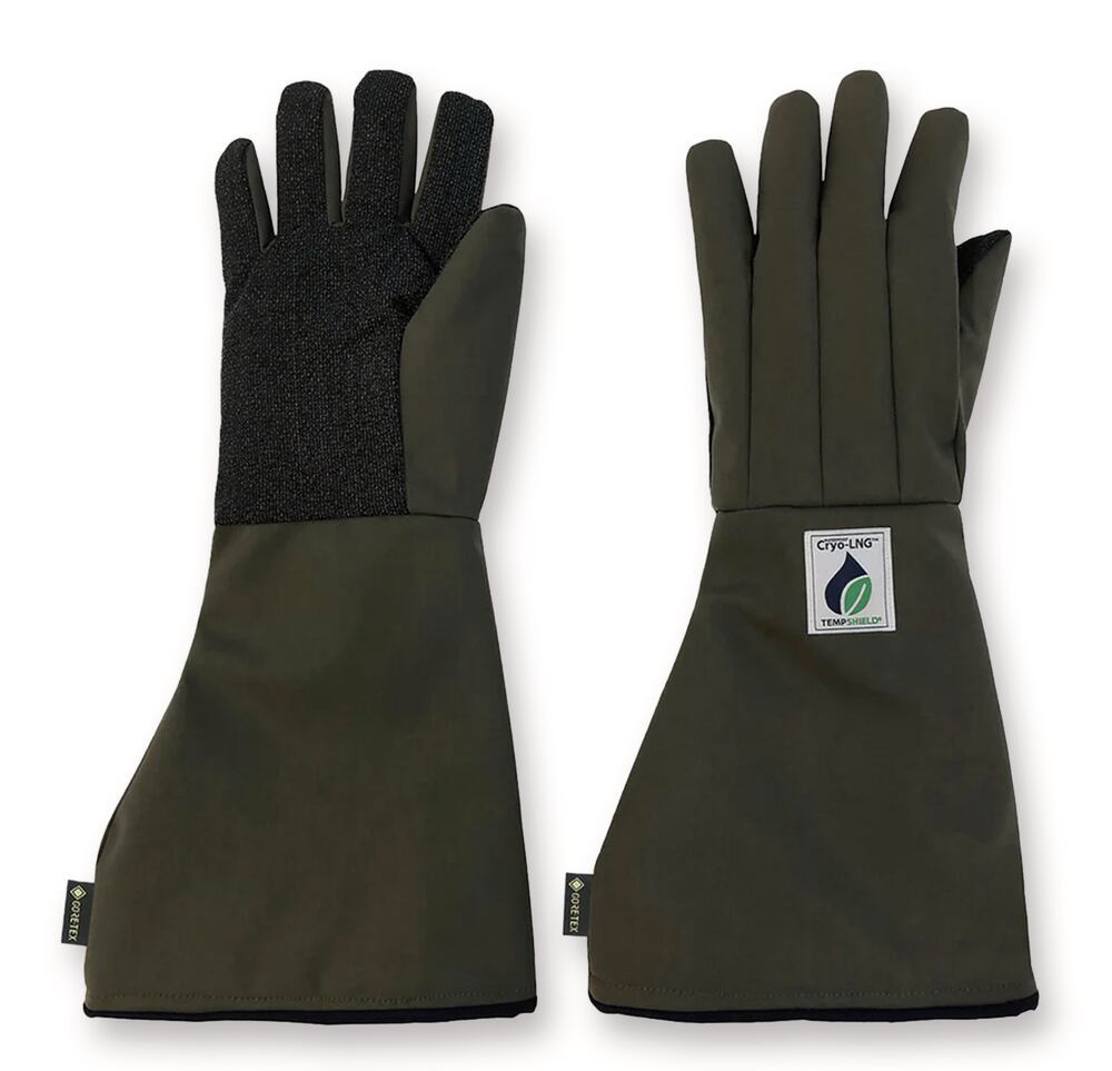 Cryo-LNG gloves with cuff, Elbow length, blue, size XL/11, 1 pair