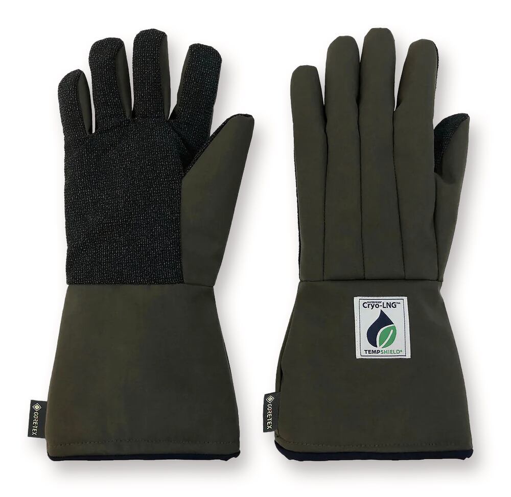 Cryo-LNG Gloves with cuff, Forearm length, blue, size XXL/12, 1 pair