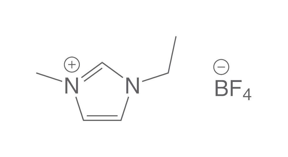 1-Ethyl-3-methyl-imidazolium, tetrafluoroborate (EMIM BF4), 10 g, glass