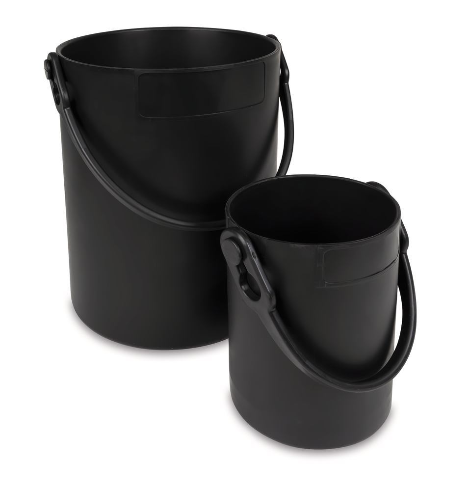 Carrier buckets, For bottles up to 4.5 l, black, 1 unit(s)