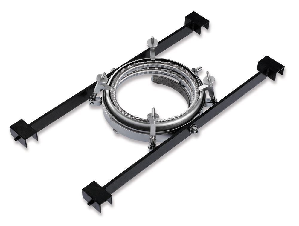 Flat flange mount for grid stands, DN150, L 35.3 cm, 1 unit(s)
