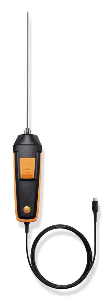 Pt 100 temp. gauge, -100 to +400 °C, Immersion/penetration prbe, stndrd (TUC)
