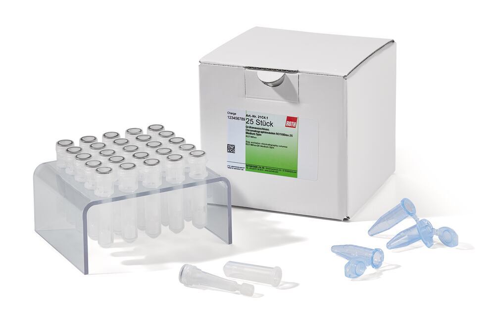 Size exclusion chromatography columns, ROTI®Dex-25 Spin Medium, 25 unit(s)