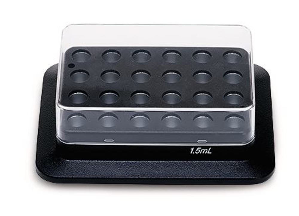 Interchangeable block incl. lid, for 24 x 1.5 ml reaction vials, 1 unit(s)