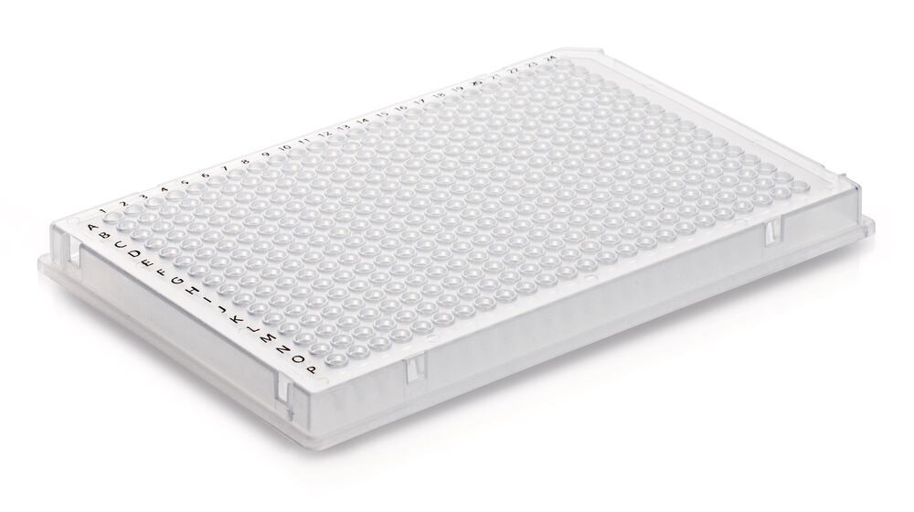 Rigid frame 384 well PCR plate, Low, frosted, whole frame, 50 unit(s) — Carl Roth, cod 21PA.1