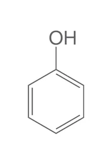 Fenol, min. 99.5 %, p.a., cristale detașate, 250 g, sticlă