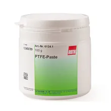 Pastă PTFE, pentru etanșare, Temp. stabilă între -30 și +290 °C, 10 g, plastic