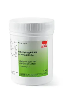Polietilenglicol 1500, ROTIPURAN® Ph.Eur., 5 kg, plastic