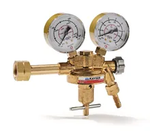 Regulator de presiune pentru butelie, cu o singură treaptă, alamă, tip de gaz hidrogen, 1 bucată