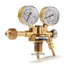 Regulator de presiune pentru butelie, cu o singură treaptă, alamă, Ar/CO2, 0-24/23 l/mi, 1 bucată