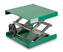Cric de laborator, aluminiu vopsit în câmp electrostatic, reglabil 90-470 mm, L 300xW 300mm