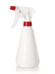 Flacon cu pulverizator cu pompă, PP, 400 ml, culoare albă, 1 buc.