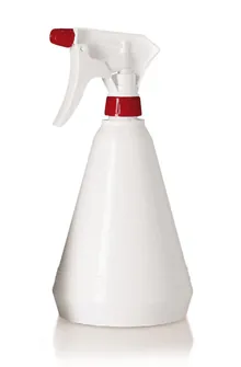 Flacon cu pulverizator cu pompă, PP, 850 ml, culoare albă, 1 buc.