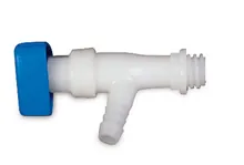 Robinet de scurgere, HDPE, drept, pentru Rotilabo®-canister, 1 bucată