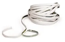 Bandă de etanșare plată PTFE, autoadezivă, L 3.0 mm, grosime 1.5 mm, 2.5 m