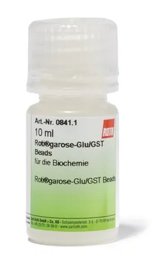 Beads ROTI®Garose-Glu/GST, pentru biochimie, 100 ml, plastic