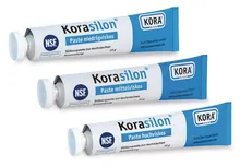 Gamă de paste KORASILON®, câte 2 tuburi cu vâscozitate redusă, medie, ridicată, 1 set