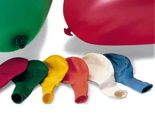Rotilabo®-rubber baloane, din cauciuc natural, în formă de ou, 100 bucăți