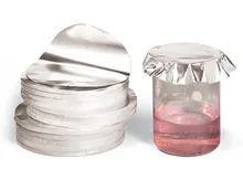 Rotilabo®-aluminium disc de folie, mo. R 100, 1000 coli în cutie, grosime 30µm