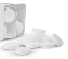 ROTI®fair 0.9 % NaCl, pentru 100 ml / tabletă, 100 buc., plastic