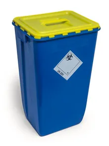 Recipient WIVA pentru eliminarea deșeurilor, PP, aprox. 1.650 kg, 60 l, 1 buc.