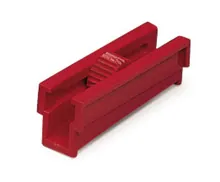 Cleme Rotilabo®-tube, poliester, roșii, pentru furtun de până la Ø 4.5 mm, 12 bucăți