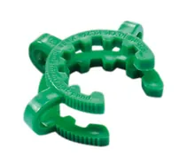 Cleme pentru șlif conic, POM, verde, pentru șlif standard 10, 10 buc.
