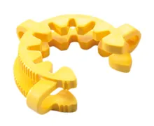 Cleme pentru șlif conic, POM, galben, pentru șlif standard 14, 10 buc.