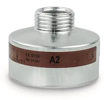 Filtru de protecție respiratorie, maro, EN 14387, tip A2, 1 bucată