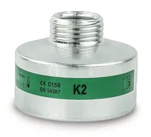 Filtru de protecție respiratorie, verde, EN 14387, tip K2, 1 bucată