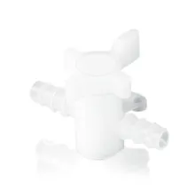 Valvă Rotilabo®-2-way, PVDF, pentru furtunuri cu Ø interior 9-11 mm, 1 buc.