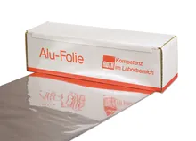 Folie Rotilabo®-aluminium, grosime 16 µm, cutie cu margine tăietoare