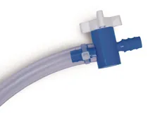 Tub de turnare cu robinet, PVC, 1.2 m, pentru pompă de butoi PP, 1 buc.