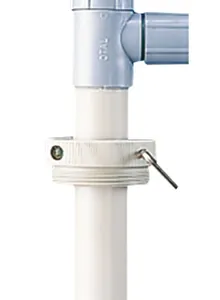 Racord cu șurub pentru butoi din oțel, 2 inch, pentru pompă de butoi PP și PTFE, 1 buc.