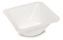 Rotilabo®disposable tăviță de cântărire, antistatică, 100ml, PS, albă
