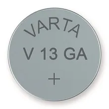 Baterie tip pastilă, V 13 GA, alcalină-mangan, 1.5 V, 1 bucată