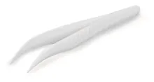 Pensetă de unică folosință 130 mm SteriPlast®, cotită, ascuțită, sterilă, 100 bucăți