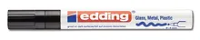 Marker vopsea edding®, 750, negru, vârf rotund, fin, 2-4 mm, 10 bucăți