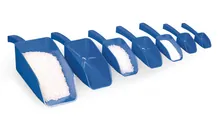 Linguriță de unică folosință pentru produse alimentare, SteriPlast, albastru, steril, 25 ml, L 141 mm