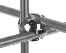 Nucă cu trei unghiuri, aliaj de aluminiu, Pentru tije cu diametrul de 19-23 mm, 1 buc.