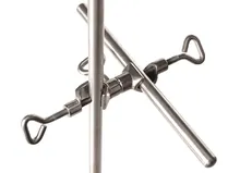 Nucă dublă, rotativă, Oțel inoxidabil, lățime de prindere max. 16.5 mm, 1 buc.