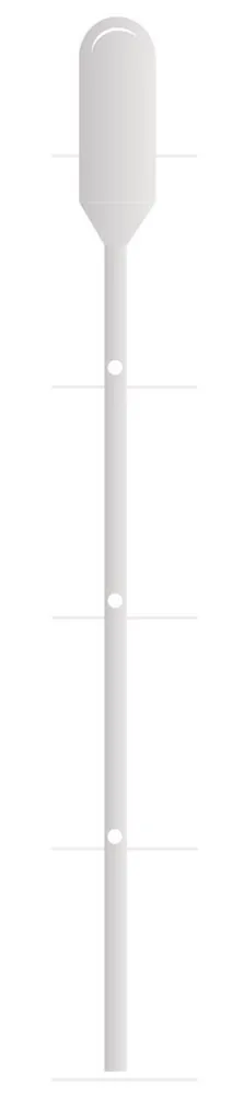 Pipete Pasteur gradate, 0.3 ml sterile, 500 unități
