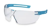 ochelari de protecție x-fit, albastru, lentilă transparentă, 1 unitate